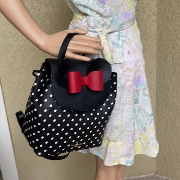 disney x kate spade new york minnie mouse backpack - Picture 9 of 16
